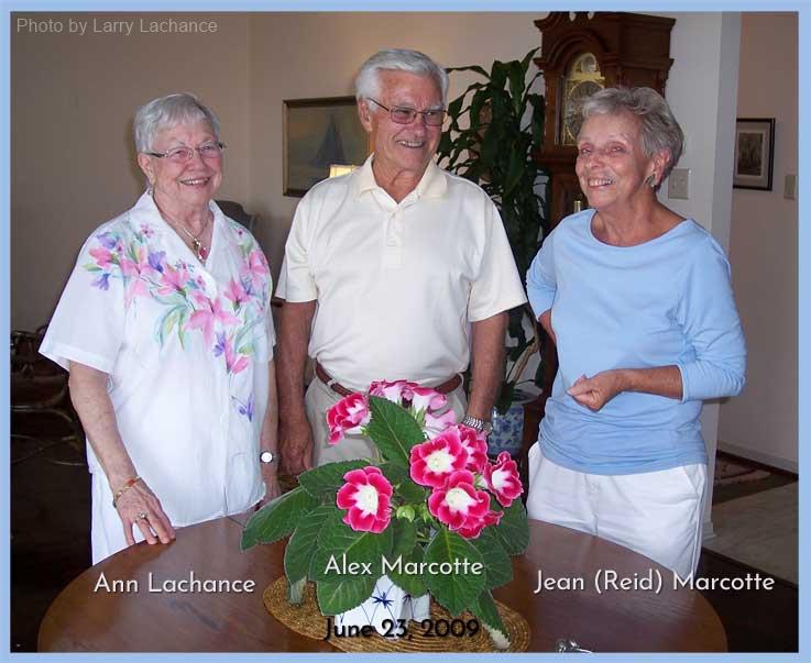 photo of Ann Lachance, Alex Marcotte, Jean Reid Marcotte
