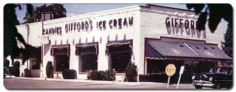 photo of the giffords ice cream store on lee highway in Arlington, VA