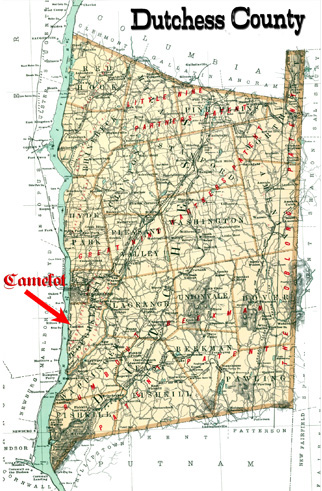 A Map of Dutchess County - Locating Camelot