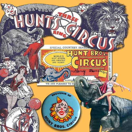 The Hunt Circus Adverstising