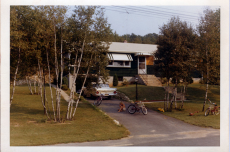 1958 - Of course this is me in the driveway