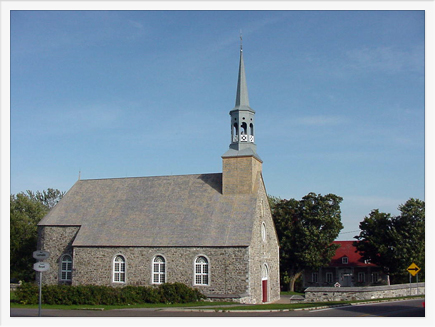 photo of the church at St-François