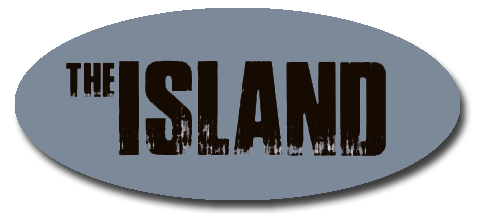 The Island Logo in a circle