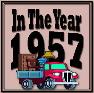 In the year 1957, we moved from Pompton Lakes to Oakland New Jersey