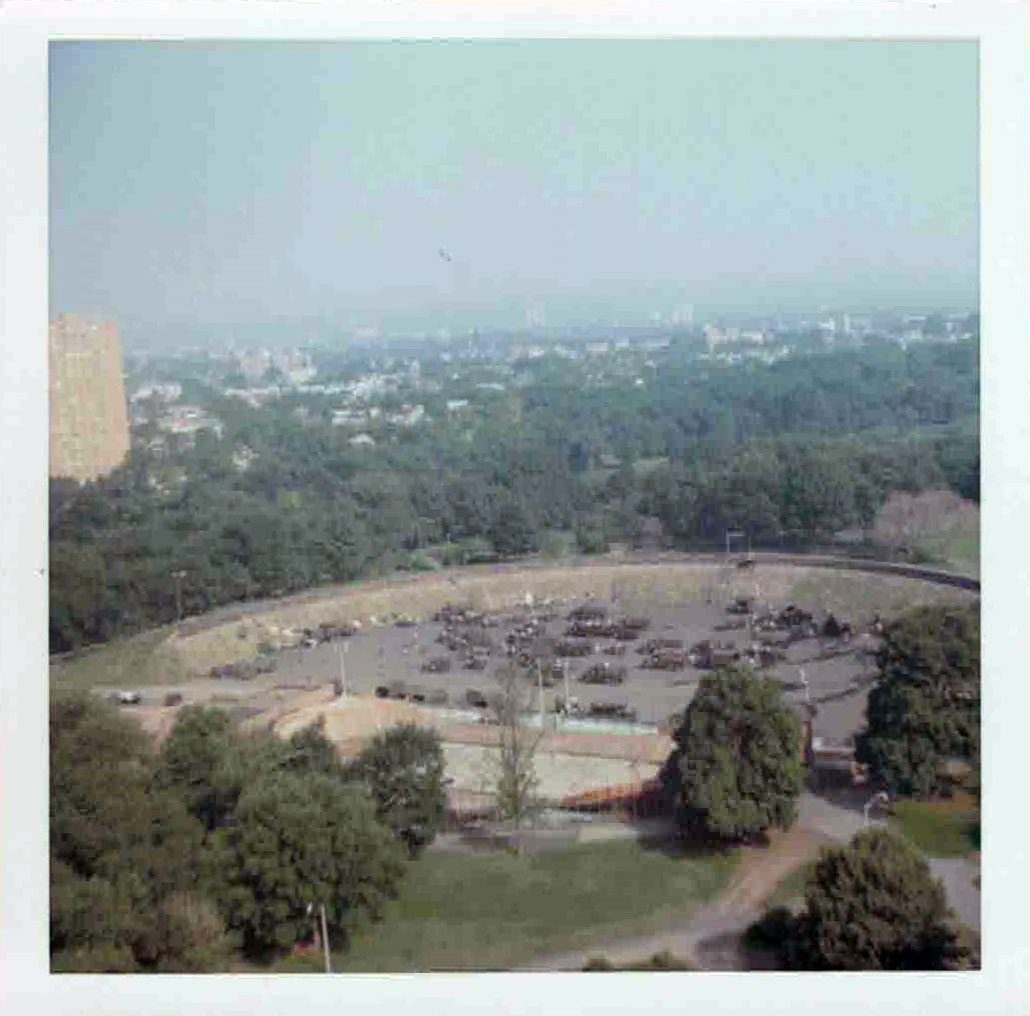 Newark NJ - 1967 Riots Skate Park<br>Converted to Staging Area