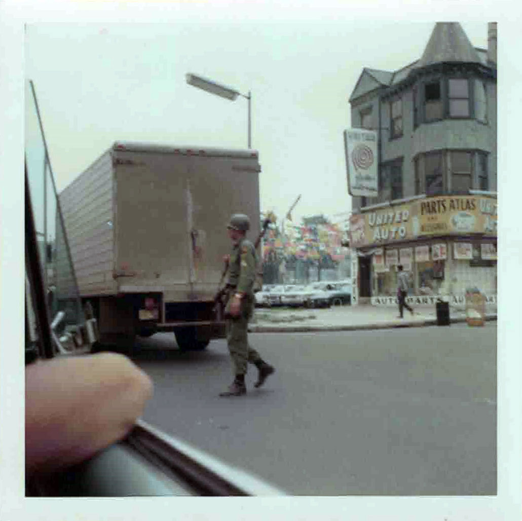 Newark NJ - 1967 Riots<br>On Patrol