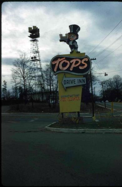 Tops Drive Inn Color Photo<br><i>image found online</i>