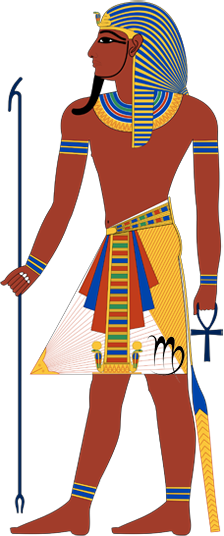 Egyptian Pharoh - Representing Virgo